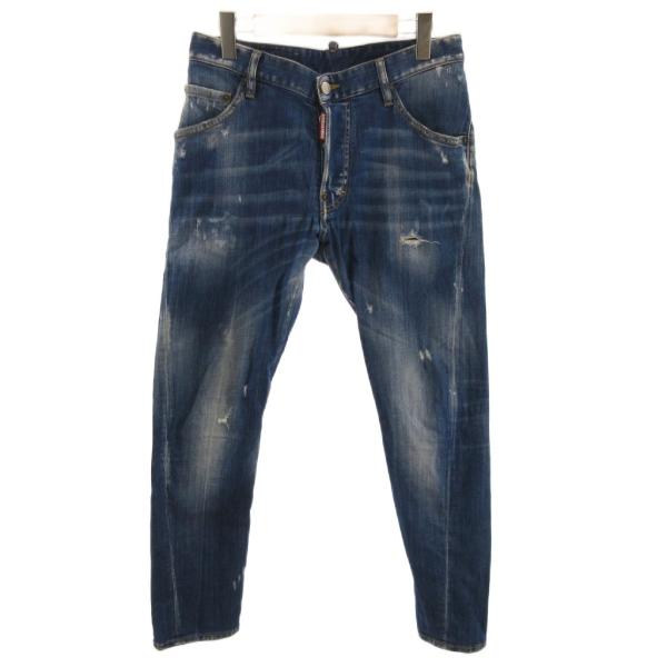 ディースクエアード DSQUARED2 デニムパンツ ジーンズ Skater Jean ダメージ加工...