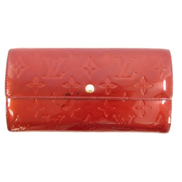 ルイヴィトン LOUIS VUITTON M93530 モノグラムヴェルニ ポルトフォイユ サラ 長...