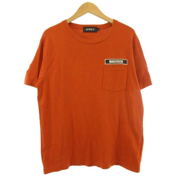 アヴィレックス AVIREX コラボ Top gun maverick Tシャツ 半袖 クルーネック...