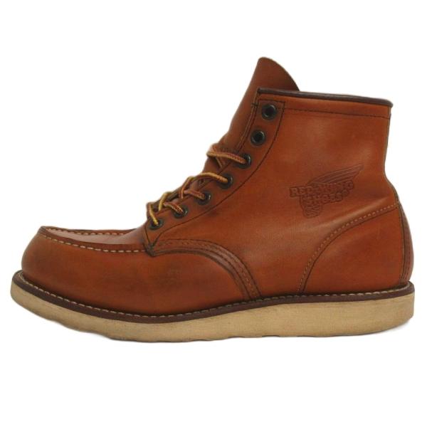 レッドウィング REDWING 875 ブーツ アイリッシュセッター モックトゥ オロレガシー ブラ...