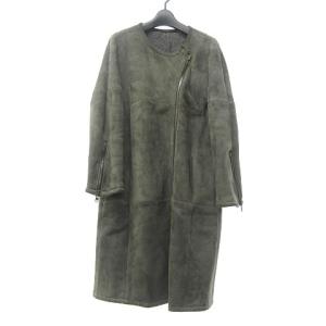 ゲンテン genten フラップショルダーバッグ 本革 レザー 鹿革 ディア