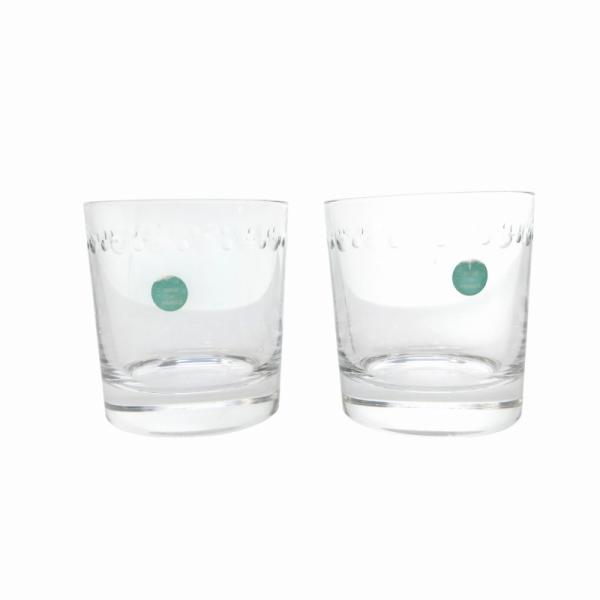 未使用品 ティファニー TIFFANY &amp; CO. スウィングOF ロックグラス タンブラー 2点セ...