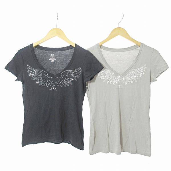 アルマーニエクスチェンジ A/X ARMANI EXCHANGE Tシャツ カットソー 半袖 2点 ...