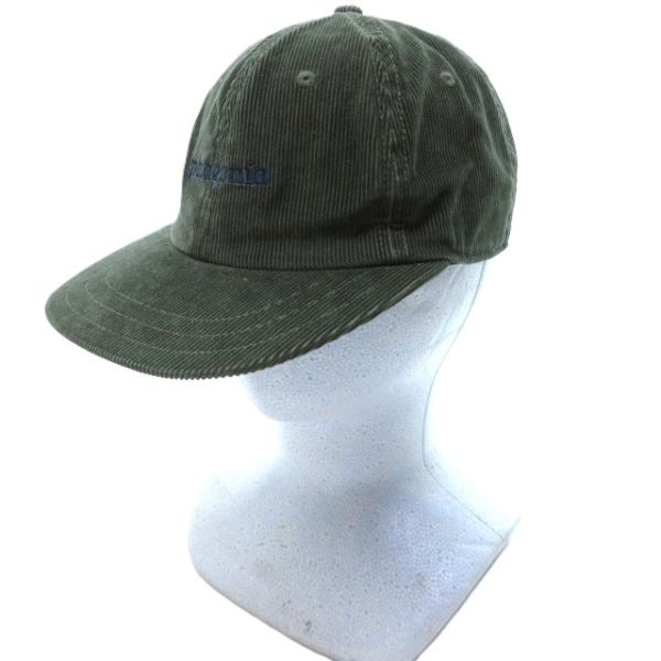 パタゴニア Patagonia 帽子 キャップ コーデュロイ ロゴ刺? カーキ F 33535FA2...