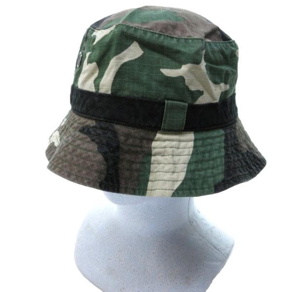 ステューシー STUSSY オールド OLD 90s ヴィンテージ カモフラ ハット バケットハット...