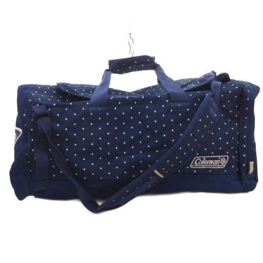 コールマン COLEMAN ボストンバッグ 青 ブルー ドット柄 50L /FF レディース