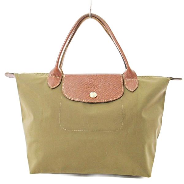 ロンシャン LONGCHAMP ル プリアージュ ナイロン ハンドバッグ トートバッグ カーキ 10...