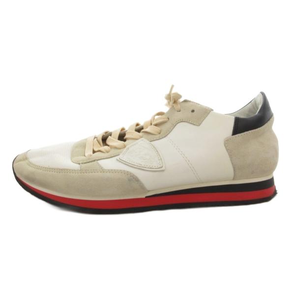 フィリップモデル PHILIPPE MODEL スニーカー シューズ ローカット 42 白 ホワイト...