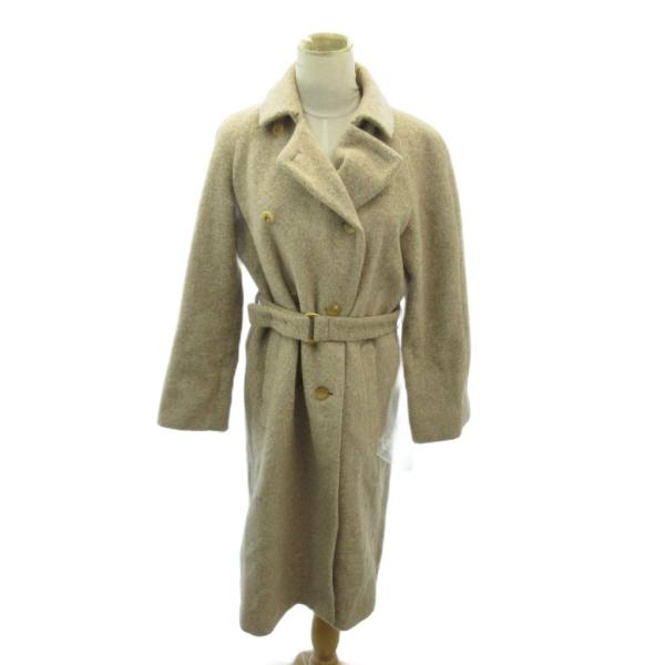 バーバリー ロンドン BURBERRY LONDON 美品 トレンチコート ウール アルパカ混 ベル...
