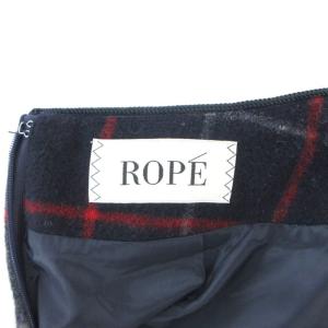 ロペ ROPE スカート 36 紺 ネイビー ...の詳細画像3
