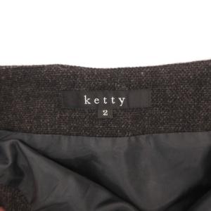 ケティ KETTY スカート 2 ダークグレー...の詳細画像3