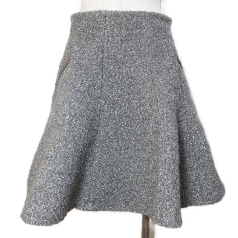 アプワイザーリッシェ Apuweiser-riche 切替えフレアミニスカート スコート スカパン ...