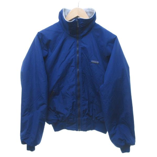 パタゴニア Patagonia 80s シェルドシンチラジャケット USA製 ボア フルジップ 紺 ...