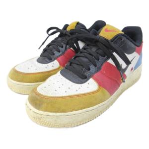 ナイキ NIKE AIR FORCE1 07 PRM エアフォース1 CI0065-101 スニーカー US8 26cm セイル ブルー アンバーライズ 0419 メンズ