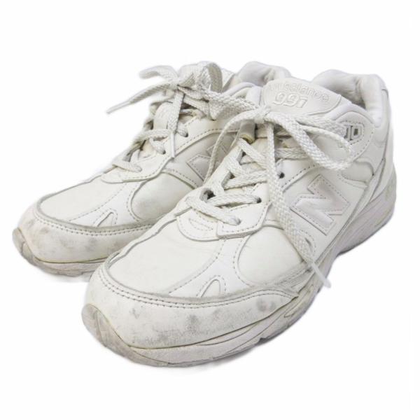 ニューバランス NEW BALANCE W991OW 英国製 ローカット スニーカー レザー UK5...