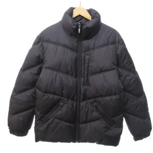 未使用品 レノマ renoma 中綿ジャケット ジップアップ スタンドカラー V字キルティング 茶 ブラウン L /HW メンズ