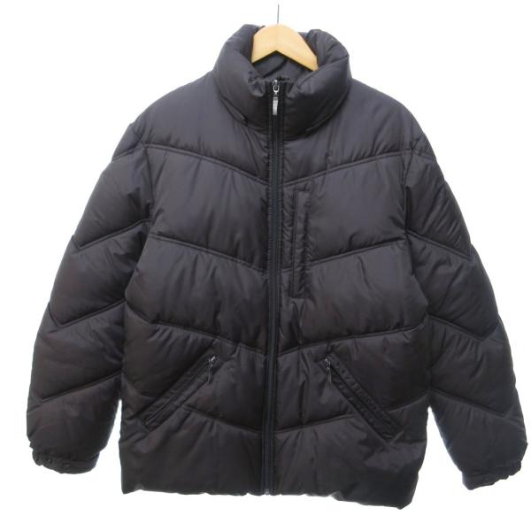 未使用品 レノマ renoma 中綿ジャケット ジップアップ スタンドカラー V字キルティング 茶 ...
