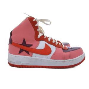 ナイキ NIKE リカルドティッシ AF1 エアフォースワン ハイカット スウッシュ 星柄 スニーカー ピンク 27 /HW■IBO97 メンズ