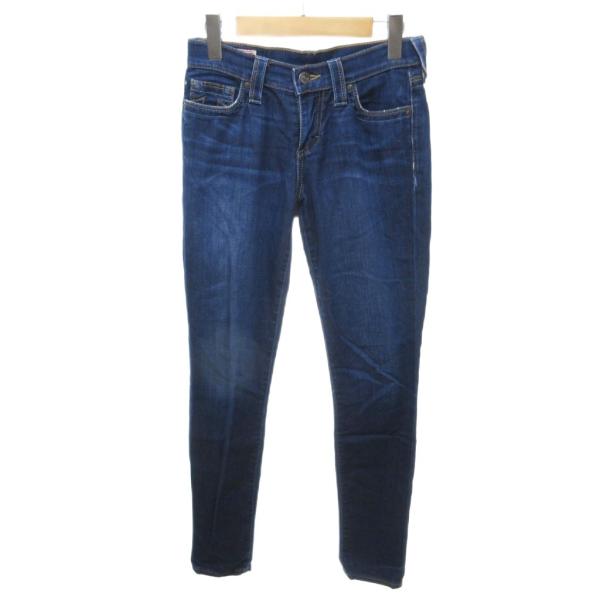 トゥルーレリジョン TRUE RELIGION デニム ジーンズ スキニー ローライズ ステッチ U...