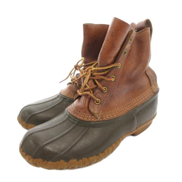 エルエルビーン L.L.BEAN Bean Boots ショートブーツ レースアップ レザー USA...