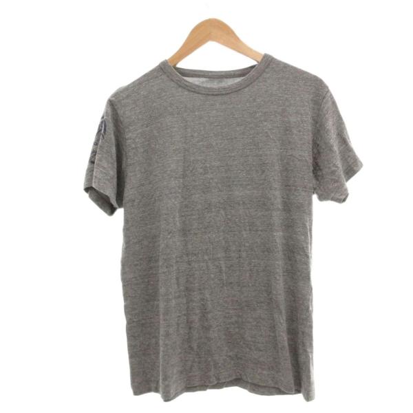 ディーゼル DIESEL Tシャツ L 灰色 グレー 無地 ラウンドネック 半袖 IBO103 /S...