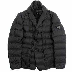 美品 20aw プラダ PRADA ブルゾン ドッキング ダウン テーラード ジャケット ブレザー ...