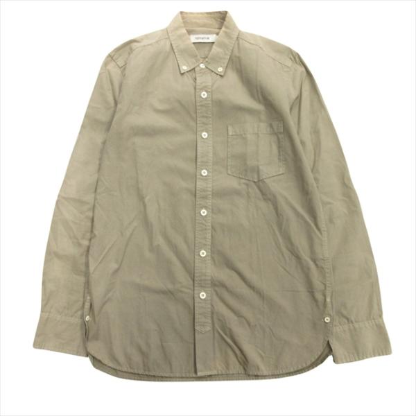 13aw ノンネイティブ nonnative ドゥウェラー ボタンダウン シャツ オーバーダイ DW...