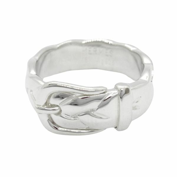 新品仕上げ済 新同 極美品 エルメス メッシュ ベルト モチーフ リング サンチュール 指輪 編み込...