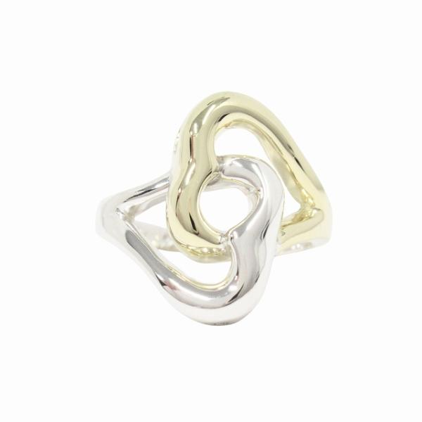 新品仕上げ済 新同 極美品 ティファニー TIFFANY &amp; CO. SV925/K18YG コンビ...