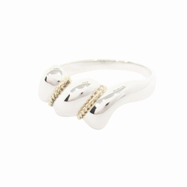 新品仕上げ済 新同 極美品 ティファニー TIFFANY &amp; CO. SV925/K18YG コンビ...