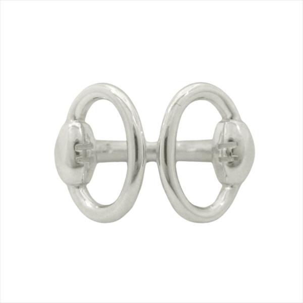 新品仕上げ済 極美品 エルメス HERMES ナウシカ リング 指輪 ホースビット SV925 90...