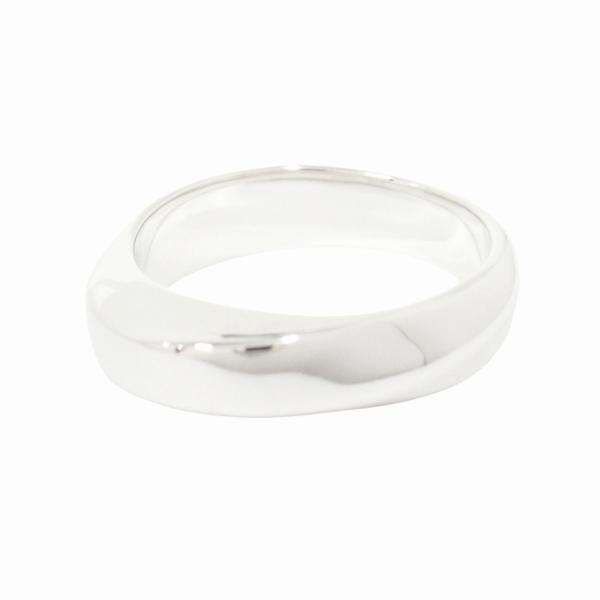 新品仕上げ済 新同 極美品 1999年 ティファニー TIFFANY &amp; CO. ナイフエッジ リン...