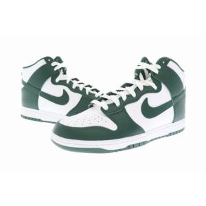 ナイキ NIKE DUNK HI RETRO Noble Green ダンク ハイ レトロ ノーブル グリーン DD1399-300 28 白 緑 ホワイト グリーン ブランド古着ベク｜vectorpremium