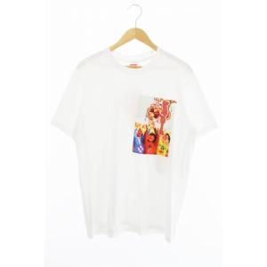 シュプリーム SUPREME × Sekintani La Norihiro セキンタニ ラ ノリヒロ 19SS Boobies Tee ロゴ プリント 半袖Tシャツ M 白 ホワイト｜vectorpremium