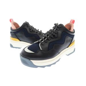 フェンディ FENDI T-Rex FF Mesh and Leather Sneakers ロゴ ...