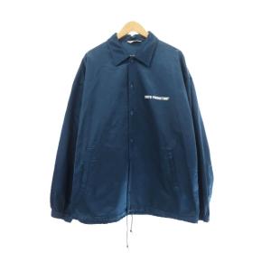 クーティー COOTIE 21AW R/C Satin Coach Jacket ロゴ プリント レ...