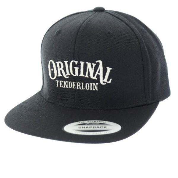 テンダーロイン TENDERLOIN CAP OT SNAPBACK ロゴ 刺繍 スナップバック キ...