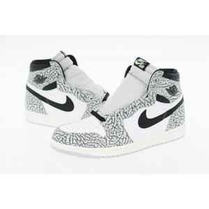 ナイキ NIKE AIR JORDAN 1 RETRO HIGH OG WHITE CEMENT エ...