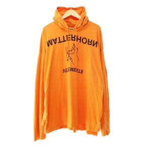 ヴェトモン ベトモン VETEMENTS 18SS MATTERHORN HOODIE マッターホル...