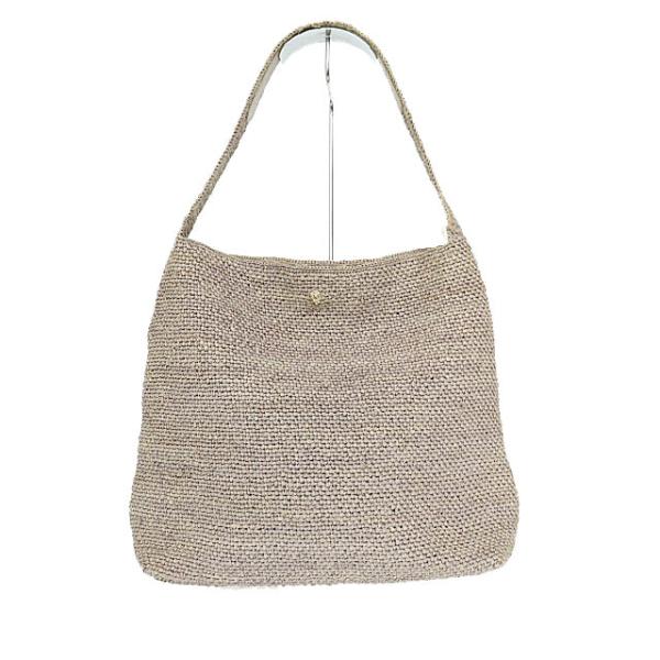 ヘレンカミンスキー HELEN KAMINSKI ラフィア ワンショルダー 肩掛け トート バッグ ...