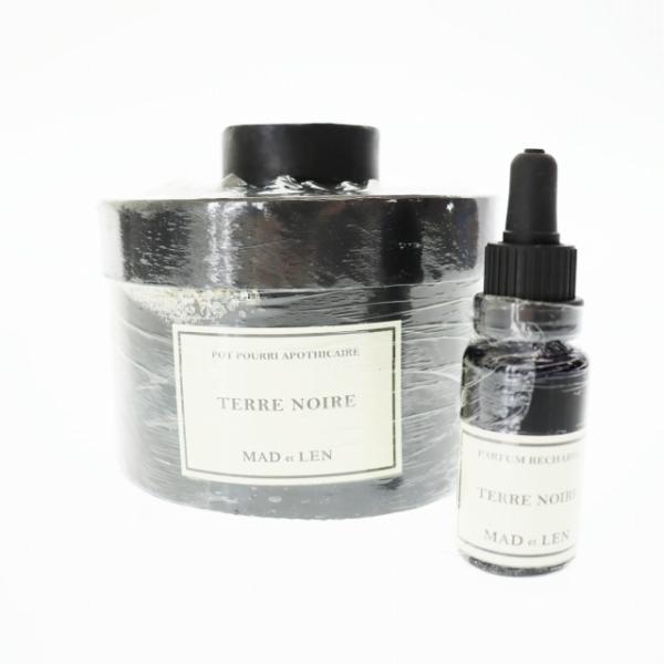 MAD et LEN マドエレン POT POURRI APOTHICAIRE TERRE NOIR...