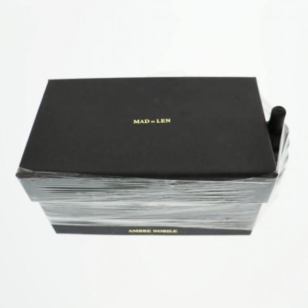 MAD et LEN マドエレン ポプリ ブラックブロック ラヴァ 溶岩石 アンバーノビル 芳香剤 ...