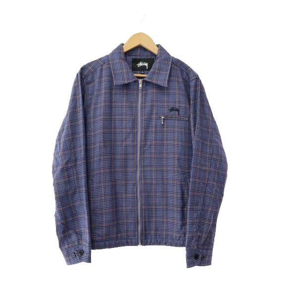 ステューシー STUSSY 20SS Mini Check Bing Jacket ミニ チェック柄...