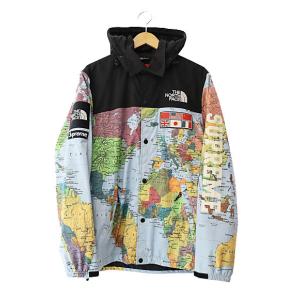 シュプリーム SUPREME ×THE NORTH FACE ノースフェイス 14SS Expedition Coaches Jacket 地図 コーチ ジャケット マウンテンパーカー NP01