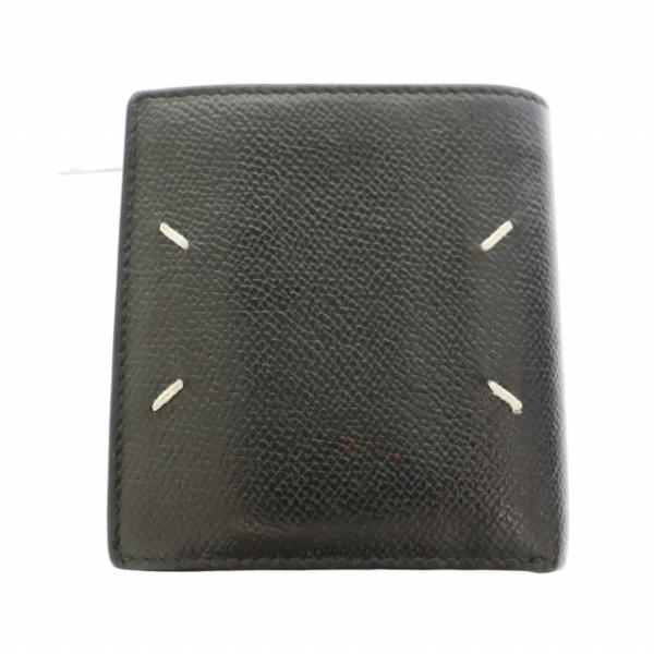 メゾンマルジェラ Maison Margiela スモール フリップフラップ レザー ウォレット 二...
