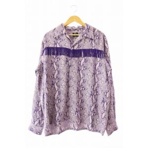 ニードルス ニードルズ Needles 24SS FRINGE ONE-UP SHIRT フリンジ ...