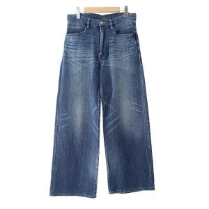 アタッチメント ATTACHMENT 25SS SATIN DENIM BAGGY TROUSERS...
