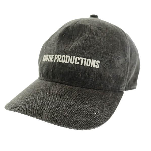 クーティー COOTIE Pigment Coating Twill 6 Panel Cap ロゴ刺...