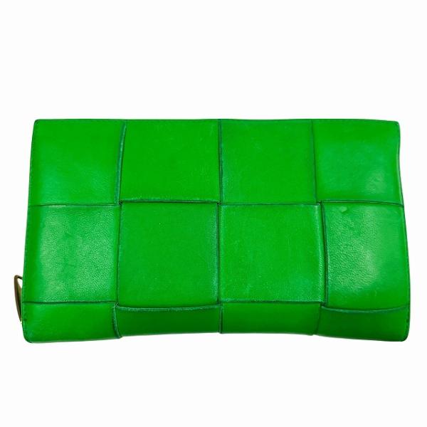 ボッテガヴェネタ BOTTEGA VENETA マキシイントレチャート カセット ジップ アラウンド...