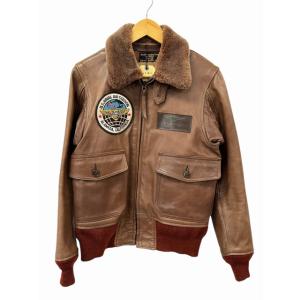 バズリクソンズ BUZZ RICKSON’S バーニングアート クラフトパッチ ゴートスキン フライ...